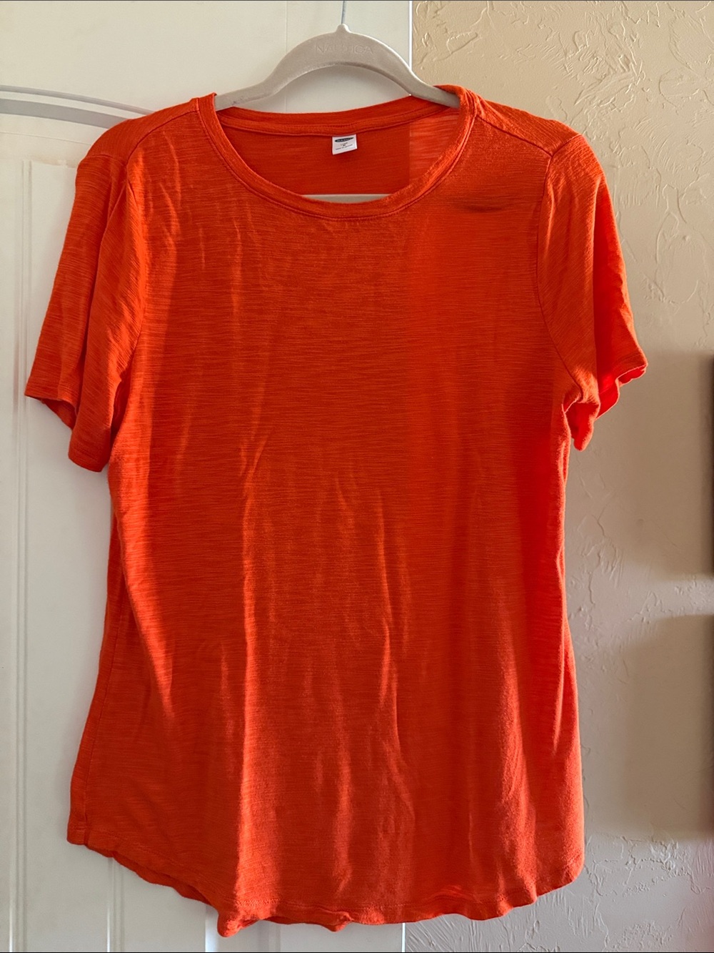 Old Navy Women's Luxe Tee - Bright Orange